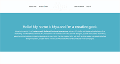 Desktop Screenshot of portfolio.myaleigh.com